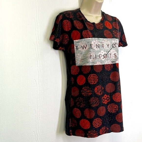 Rock Me - Twenty One Pilots Blurry-face Album Graphic Short Sleeve T Size Medium - Picture 4 of 9